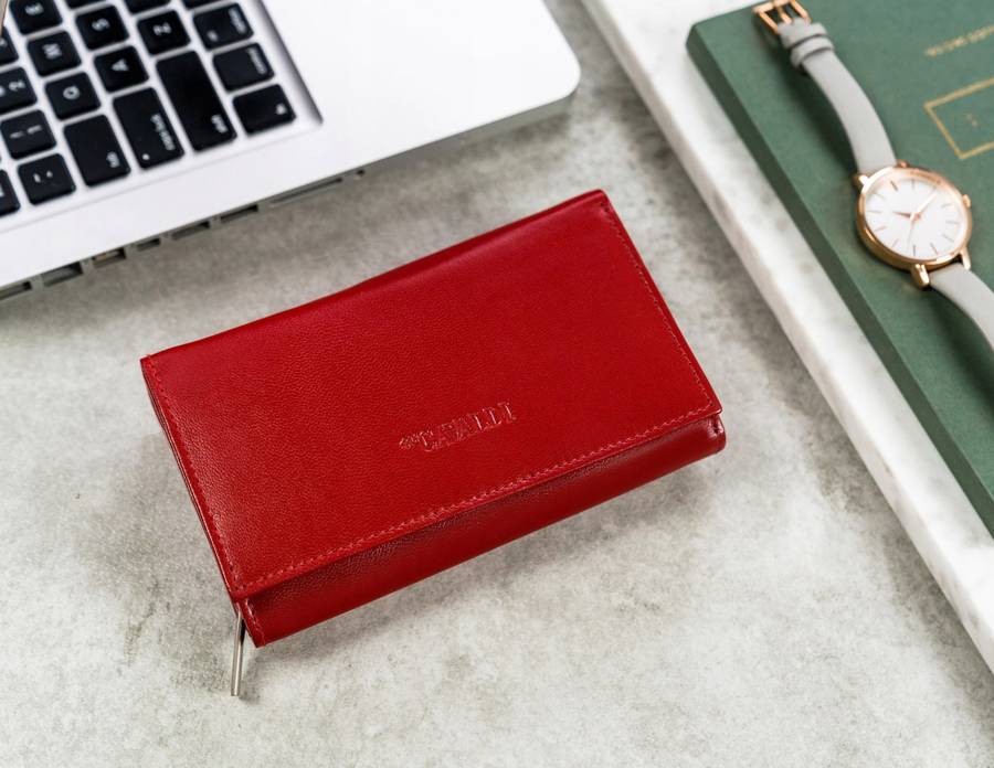 Кошелек женский Cavaldi RD-21-GCL RED Кошелек женский Cavaldi RD-21-GCL RED